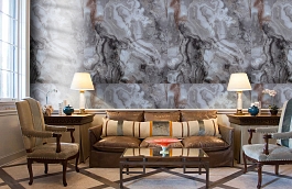 Обои HK61724 фото в интерьере кабинета превью