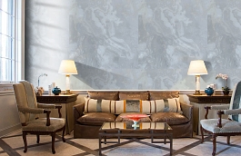 Обои HK61731 фото в интерьере кабинета превью