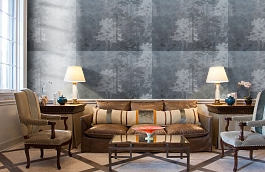 Обои 11218-05 фото в интерьере кабинета превью