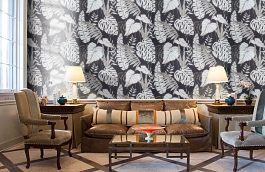 Обои 11247-05 фото в интерьере кабинета превью