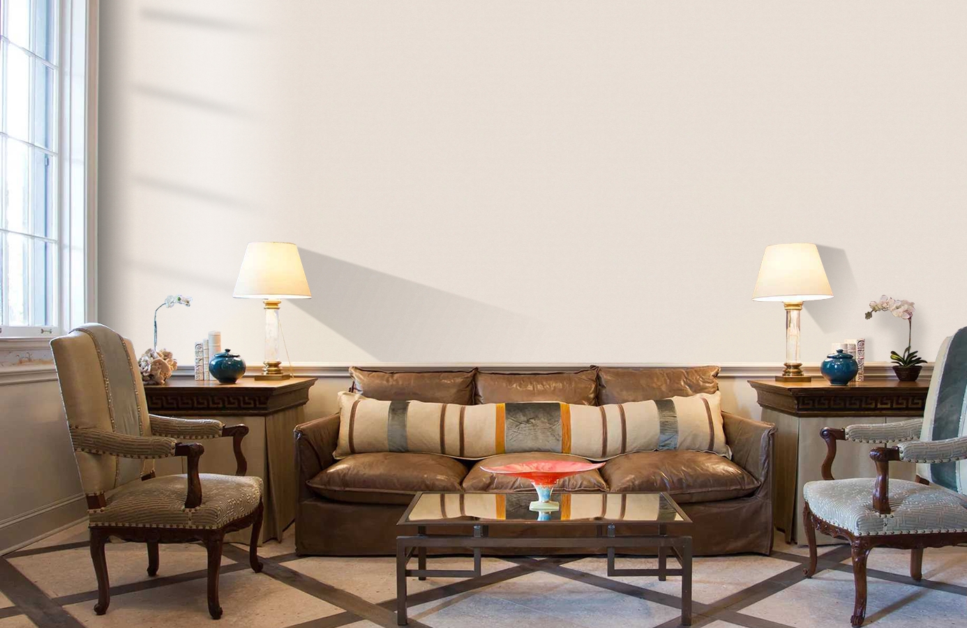 Обои 78651-6 фото в интерьере кабинета