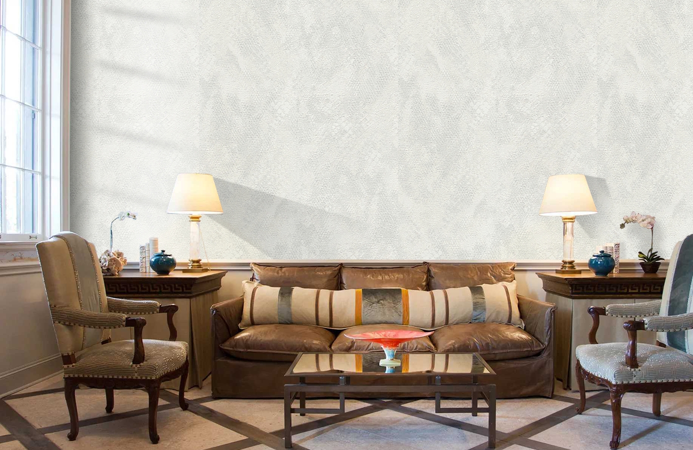 Обои 21059 фото в интерьере кабинета