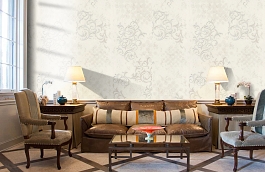 Обои 3211-4 фото в интерьере кабинета превью