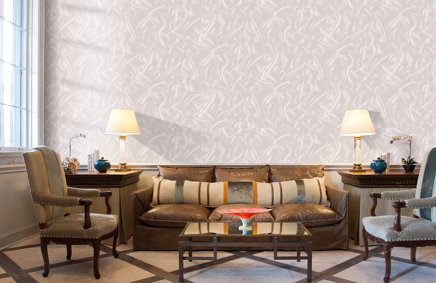 Обои 589305 фото в интерьере кабинета