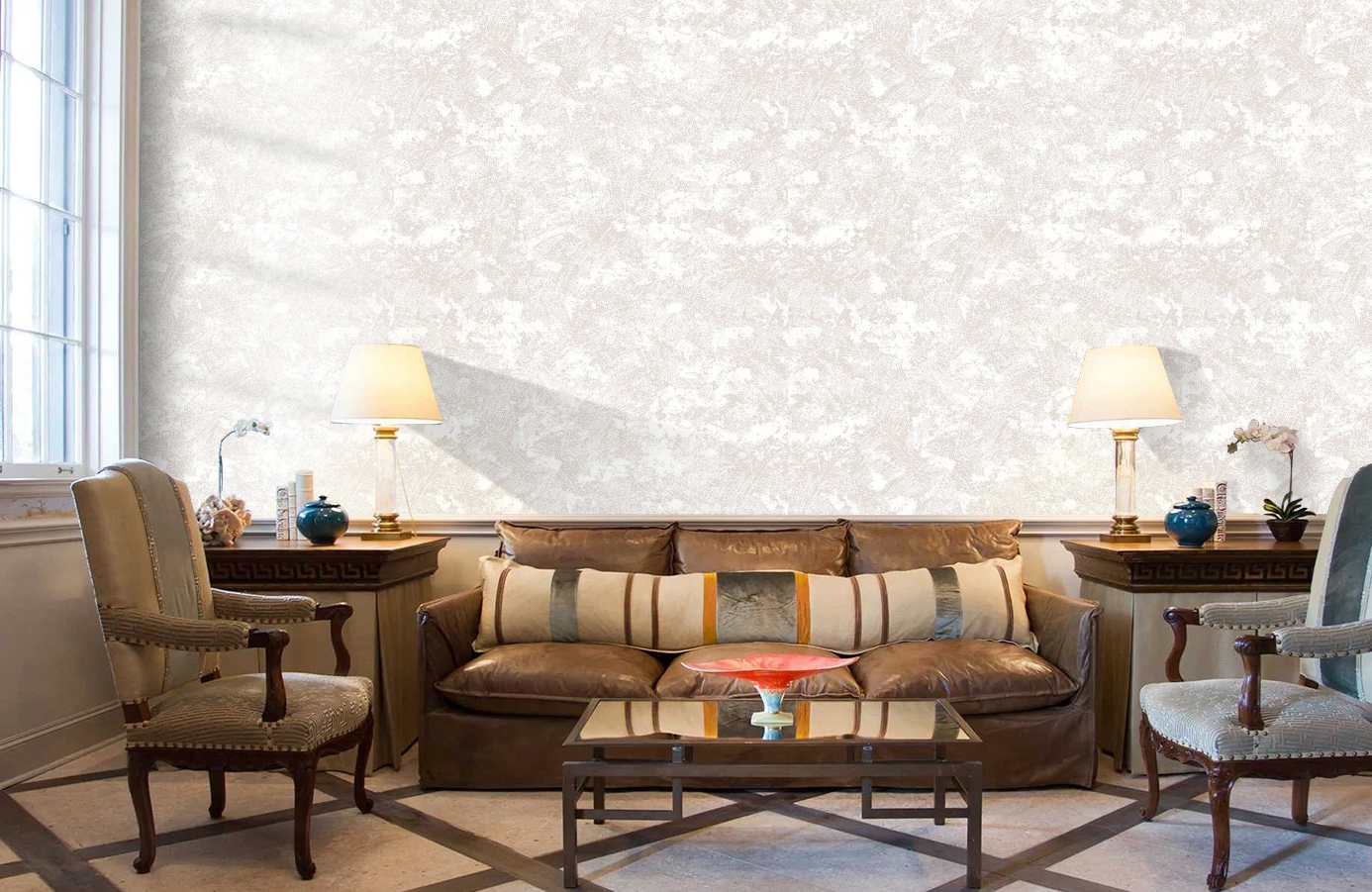 Обои 98296 фото в интерьере кабинета