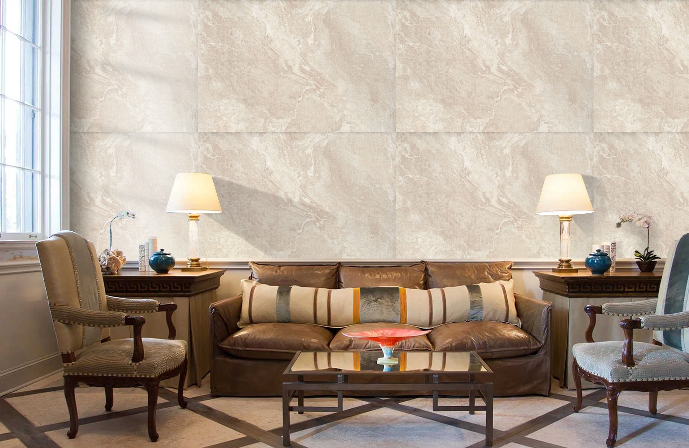 Обои 33024 фото в интерьере кабинета