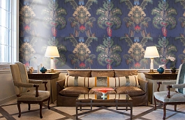 Обои 1-FN-D фото в интерьере кабинета превью