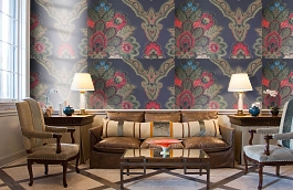 Обои 1-FN-O фото в интерьере кабинета превью