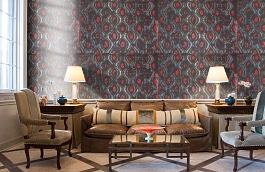 Обои 1-FN-U фото в интерьере кабинета превью