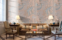 Обои 10_BTC_C фото в интерьере кабинета превью