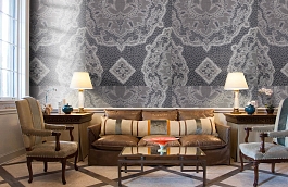 Обои 10-aur-d фото в интерьере кабинета превью