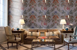 Обои 10-FN-D фото в интерьере кабинета превью