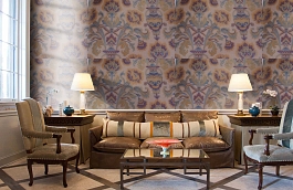 Обои 10-FN-V фото в интерьере кабинета превью