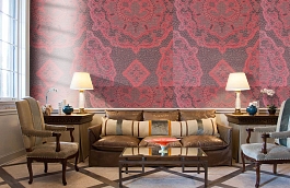 Обои 11-aur-d фото в интерьере кабинета превью