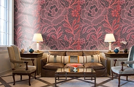 Обои 11-aur-f фото в интерьере кабинета превью