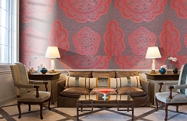 Обои 11-aur-p фото в интерьере кабинета превью