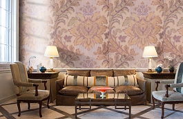 Обои 13_BTC_D фото в интерьере кабинета превью