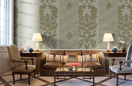 Обои 1EGN-L фото в интерьере кабинета превью