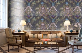 Обои 2-FN-D фото в интерьере кабинета превью