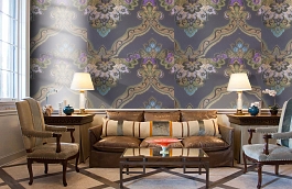 Обои 2-FN-O фото в интерьере кабинета превью