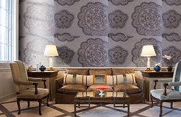 Обои 2-TF-P фото в интерьере кабинета превью