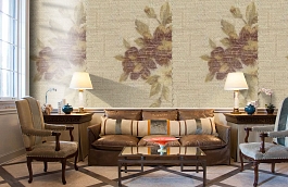 Обои 3CRE-F фото в интерьере кабинета превью