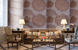 Обои 6-TF-P фото в интерьере кабинета превью