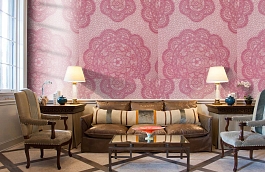 Обои 9-aur-p фото в интерьере кабинета превью