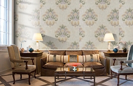 Обои 9CRE-G фото в интерьере кабинета превью