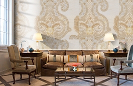 Обои AZZ-1V фото в интерьере кабинета превью