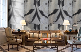 Обои AZZ-20 фото в интерьере кабинета превью