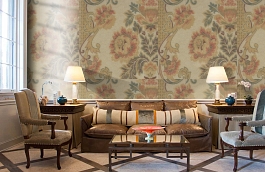 Обои AZZ-5D фото в интерьере кабинета превью