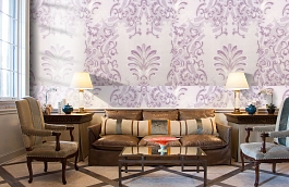 Обои nf-11d фото в интерьере кабинета превью