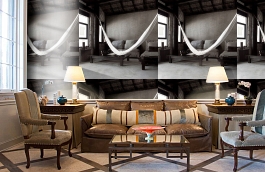 Обои OR412 фото в интерьере кабинета превью