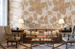 Обои 13PPV-A фото в интерьере кабинета превью