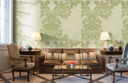 Обои 13VNG-O фото в интерьере кабинета превью