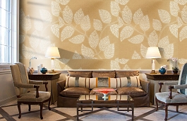 Обои 16PPV-B фото в интерьере кабинета превью