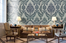 Обои 57CT-D фото в интерьере кабинета превью