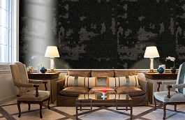 Обои 61N фото в интерьере кабинета превью