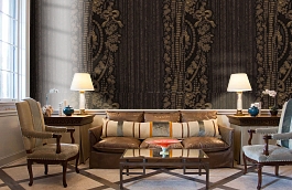 Обои 63P фото в интерьере кабинета превью