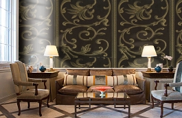 Обои 64NG-C фото в интерьере кабинета превью