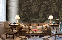 Обои 64NG-D фото в интерьере кабинета превью