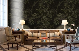 Обои 65NG-D фото в интерьере кабинета превью