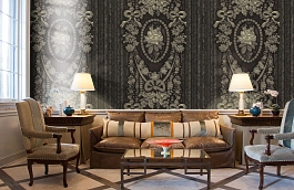 Обои 65P фото в интерьере кабинета превью