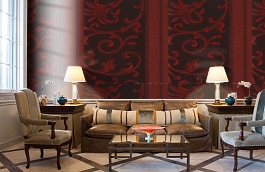 Обои 68NG-C фото в интерьере кабинета превью