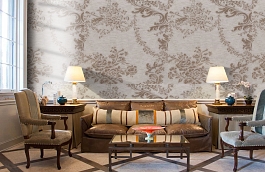 Обои 79MR-D фото в интерьере кабинета превью