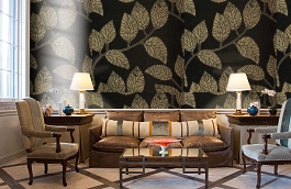 Обои 7PPV-C фото в интерьере кабинета превью