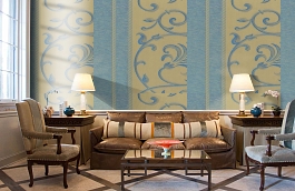 Обои 80AF-C фото в интерьере кабинета превью