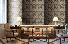 Обои KTE03001 фото в интерьере кабинета превью