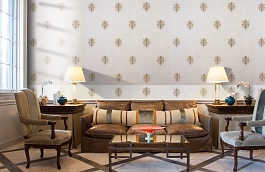 Обои KTE05025 фото в интерьере кабинета превью